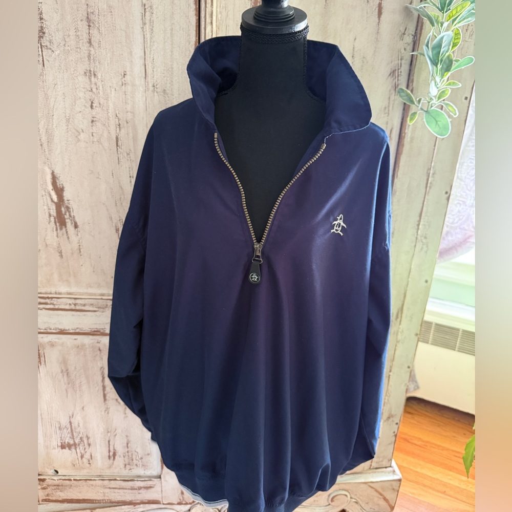 Grand slam Penguin Vintage Half Zip Jacket. Size L